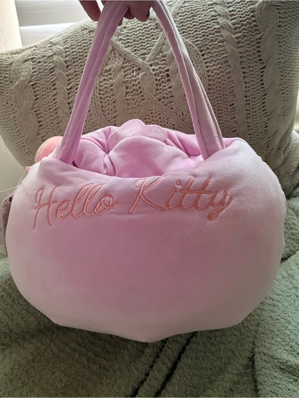 NWT Hello Kitty Plush Easter Basket